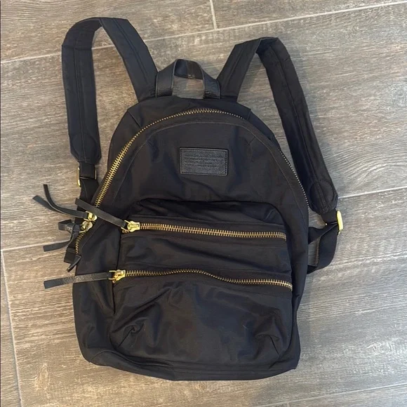 Marc Jacobs | Bags | Marc Jacobs Black Backpack With Gold  display picture 2